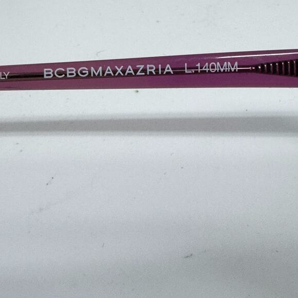 BCBGMAXAZRIA Eyeglasses Frames 52-17-140 Fatima Purple Fade Frames H17638 - Picture 5 of 7